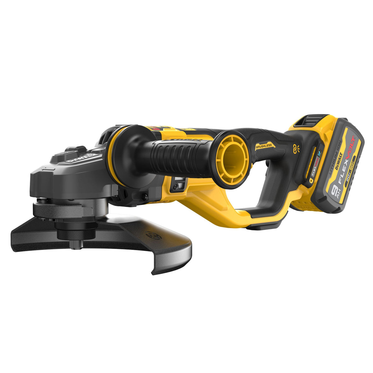 DEWALT DCG460X2 60V MAX* 7 "-9" Large Angle Grinder Kit - product view