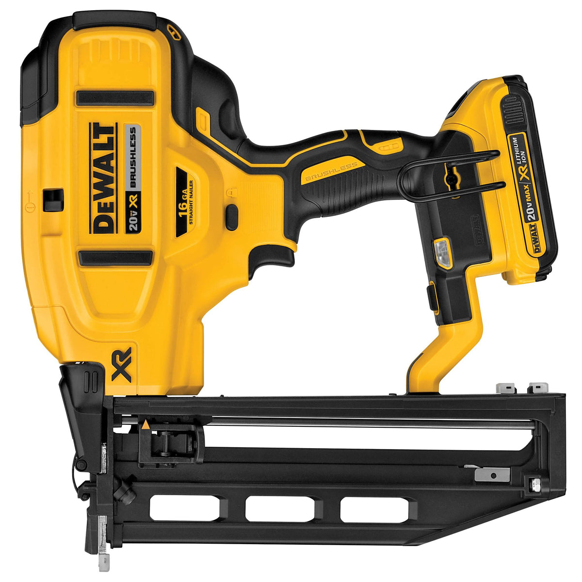 DEWALT DCN662D1 20V MAX 16GA ST FINISH NAILER KIT - product view