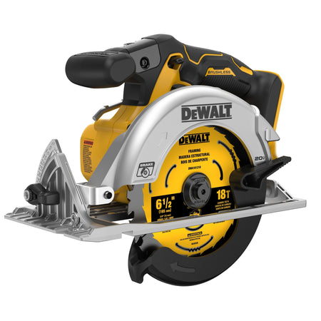 DEWALT DCS565B 20V MAX* 6-1/2 in. Brushless Cordless Circular Saw (Tool Only) - product view