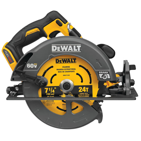 DEWALT DCS578B Flexvolt 60V Max Brushless7-1/4 In. Cordless Circular Saw With Brake (Tool Only) - product view