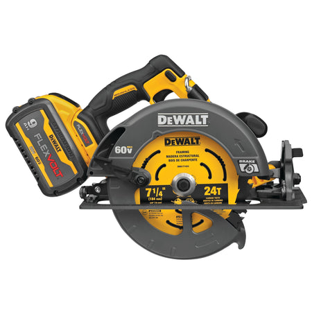 DEWALT DCS578X1 FLEXVOLT 60V MAX Brushless 7-1/4 in. Cordless Circular Saw Kit with Brake - product view