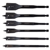 DEWALT DW1587-Drill Bit Set, Spade Bits, Assorted, 3/8-Inch To 1-Inch, 6-Piece