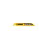 Lames de scie alternative DEWALT DW4811, bimétalliques, 6 pouces, 18 dents par pouce, paquet de 5