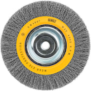 DEWALT DW4907 Wire Wheel, 8-Inch, Crimped, 5/8-Inch Arbor, Wide Face, .014-Inch - product view