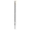 Foret pour marteau perforateur DEWALT DW5478-7/8" x 16" x 18" en carbure de roche, 4 fraises SDS+, argent