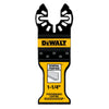 Lame oscillante en titane DEWALT DWA4209-1-1/4 po pour la coupe du métal (1 paquet)