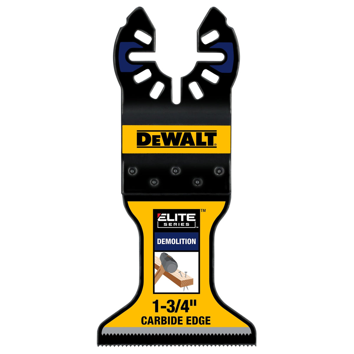 DEWALT DWA4253 1-3/4 In Carbide Oscillating Tool Blade (1 Pack) - product view