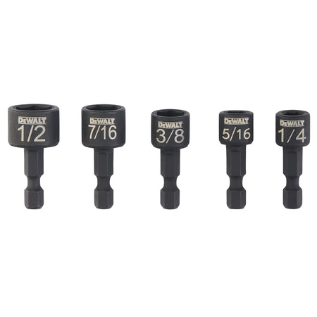 DEWALT DWAIND-5 Nut Driver Set, Compact, 5-Piece (Dwaind5) - product view
