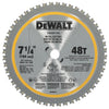 DEWALT DWAM71448 - 7-1/4 in. 48-Tooth Metal Cutting Circular Saw Blade