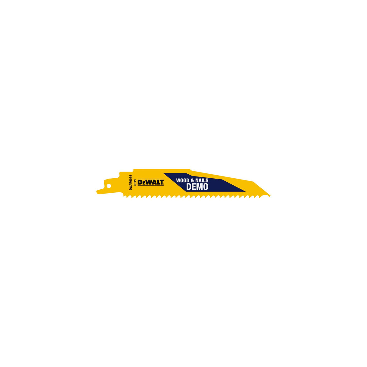 DEWALT DWAR6066 6In 6Tpi 6066 - 5Pk - product view