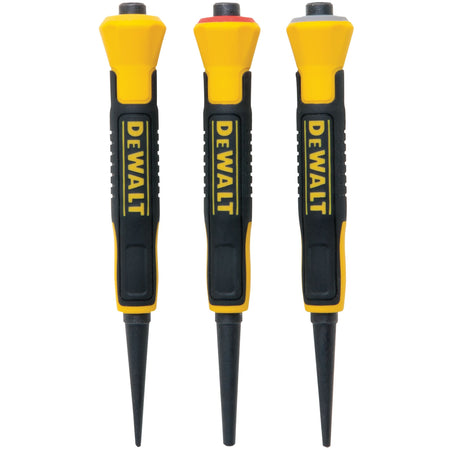 DEWALT DWHT58018 1/32", 2/32", 3/32" Bi-Material Nail Sets - product view