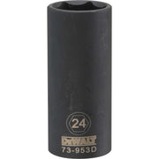 DEWALT DWMT73953OSP Dwmt 6Pt 1/2'' Dr Dp Im Skt 24 Mm - product view