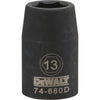 Clé à douille DEWALT DWMT74660OSP-Dwmt 6 points 1/2 po, 13 mm