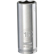 DEWALT DWMT86327OSP 6 Point 3/8'' Drive Deep Socket 15Mm - product view