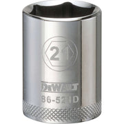 DEWALT DWMT86521OSP 001Pc 12Dr Socket-06Pt-21 - product view