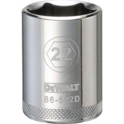 DEWALT DWMT86522OSP 001Pc 12Dr Socket-06Pt-22 - product view