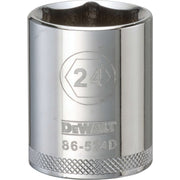 DEWALT DWMT86524OSP 001Pc 12Dr Socket-06Pt-24 - product view
