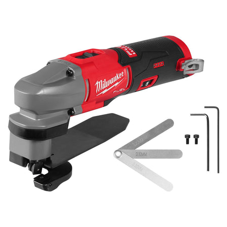 Milwaukee 2487-20 M12 FUEL™ 16 Gauge Scroll Shear - kit contents