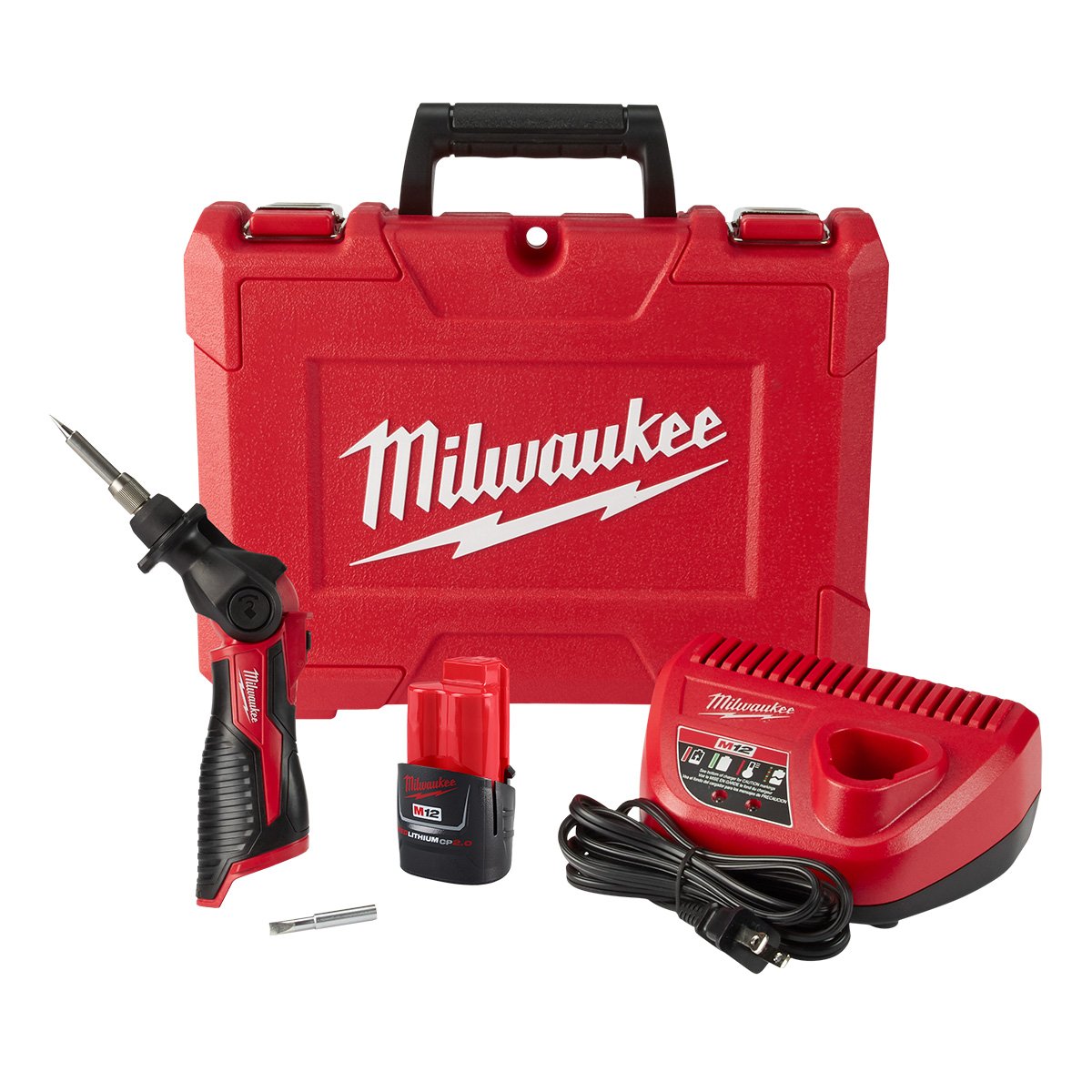 Milwaukee 2488-21 M12™ Soldering Iron Kit - kit contents