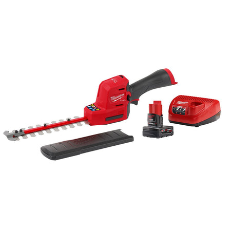 Milwaukee 2533-21 M12 FUEL™ 8" Hedge Trimmer - kit contents
