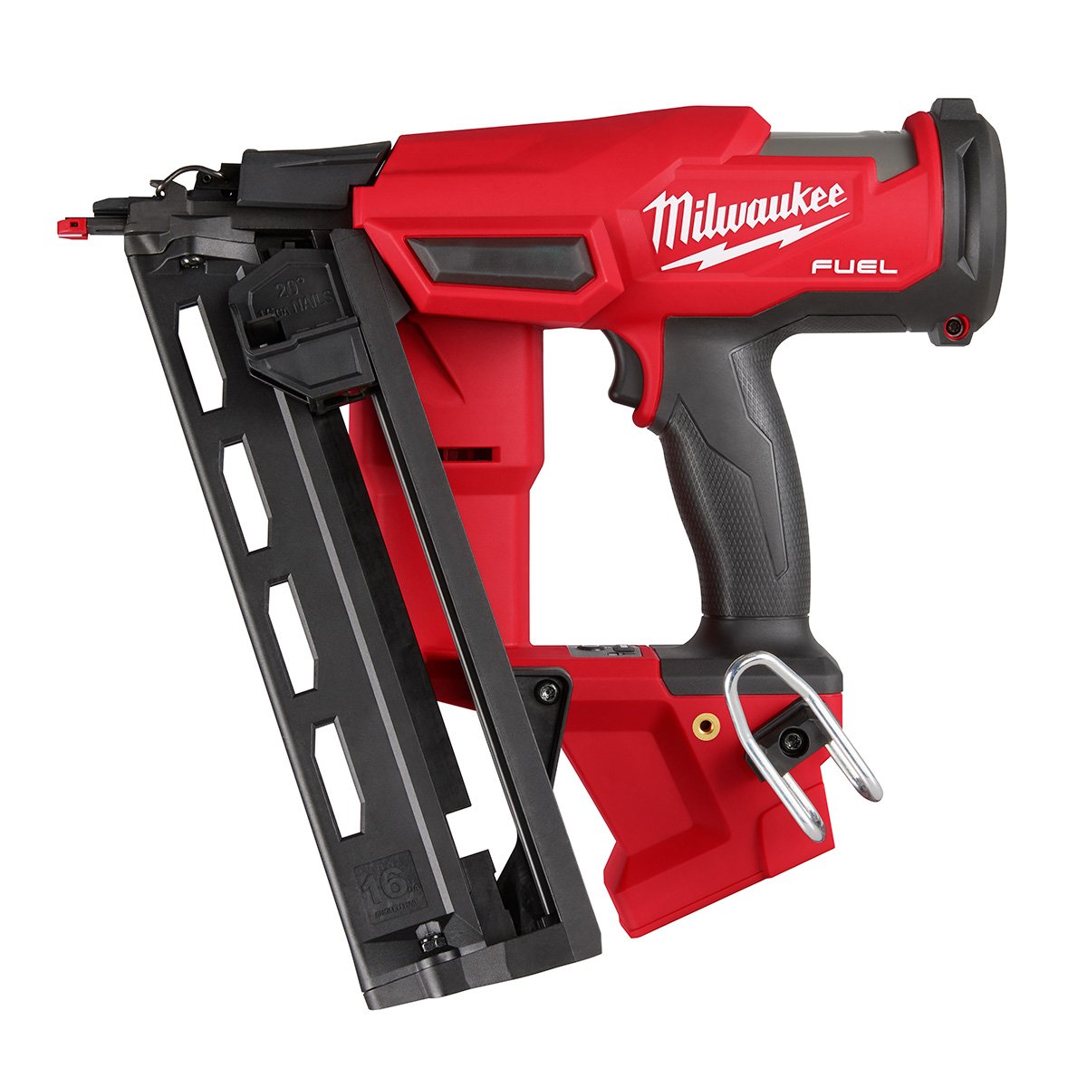 Milwaukee 2841-20 M18 FUEL™ 16 Gauge Angled Finish Nailer - product view