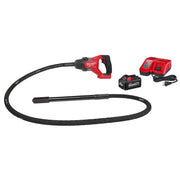 Milwaukee 2911-21 M18 FUEL™ 8' Concrete Pencil Vibrator Kit - kit contents