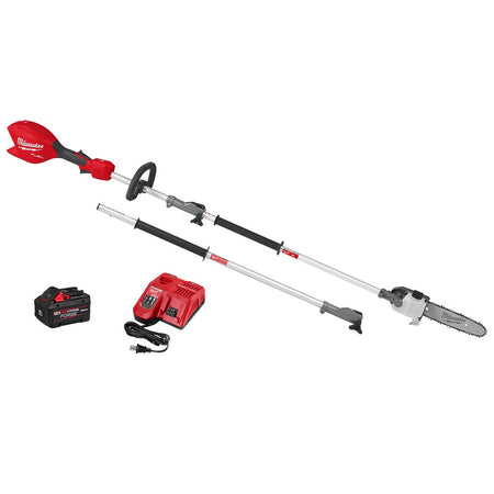 Milwaukee 3016-21PS M18 FUEL™ Pole Saw w/ QUIK-LOK™ Kit - kit contents