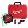 Milwaukee 3521-21 - USB Rechargeable Green Cross Line Laser