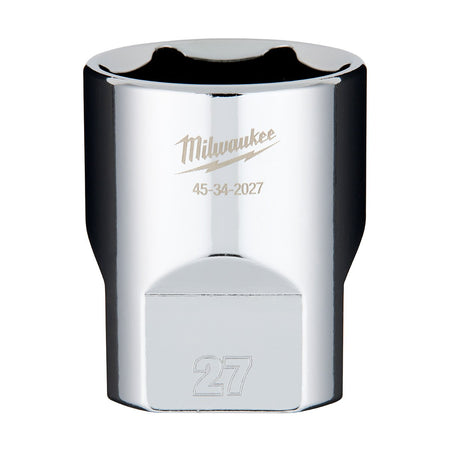 Milwaukee 45-34-2027 1/2" Drive 27mm Socket - product view