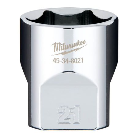 Milwaukee 45-34-8021 3/8" Drive 21mm Socket - product view