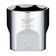 Milwaukee 45-34-8024 3/8" Drive 24mm Socket - product view