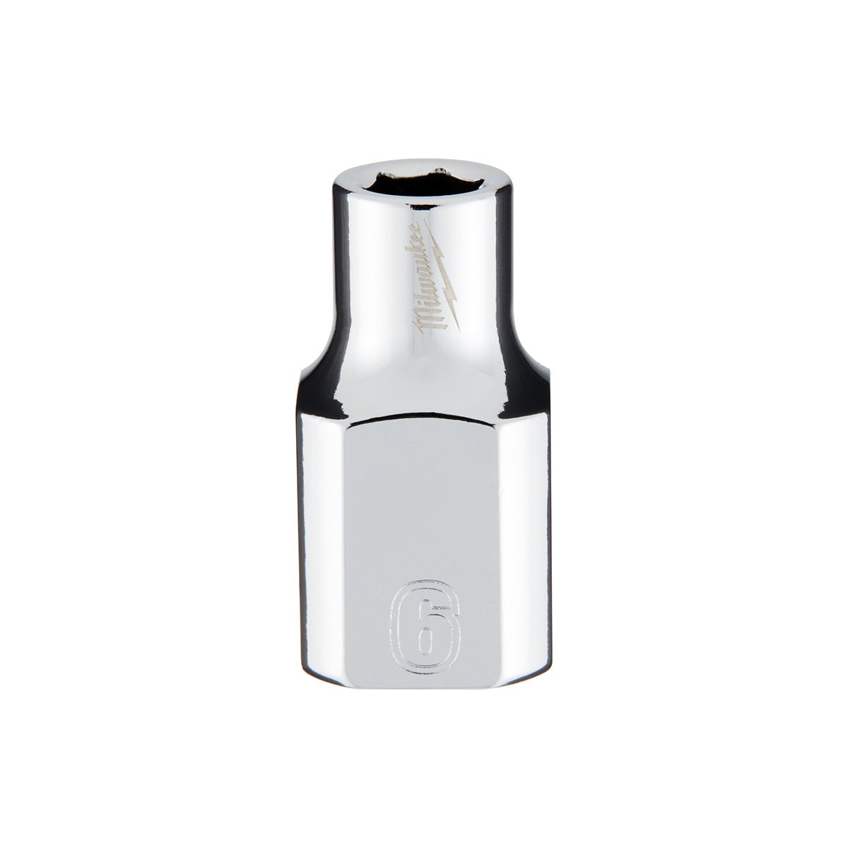 Milwaukee 45-34-9076 3/8 in. Drive 6mm Metric 6-Point Socket - product view