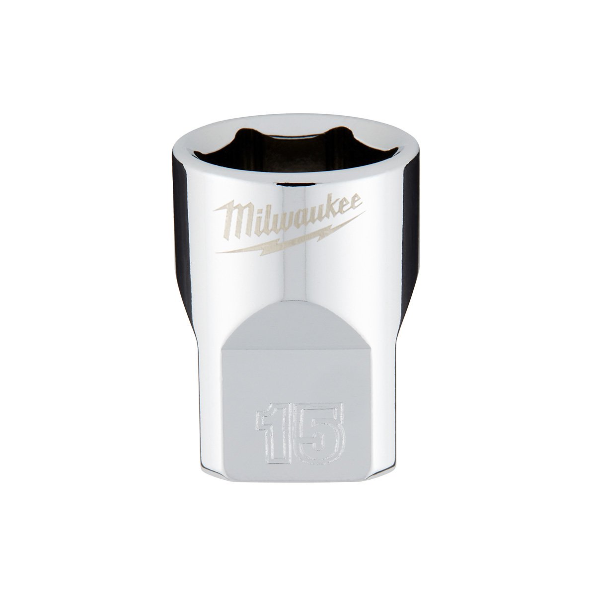 Milwaukee 45-34-9085 3/8 in. Drive 15mm Metric 6-Point Socket - product view