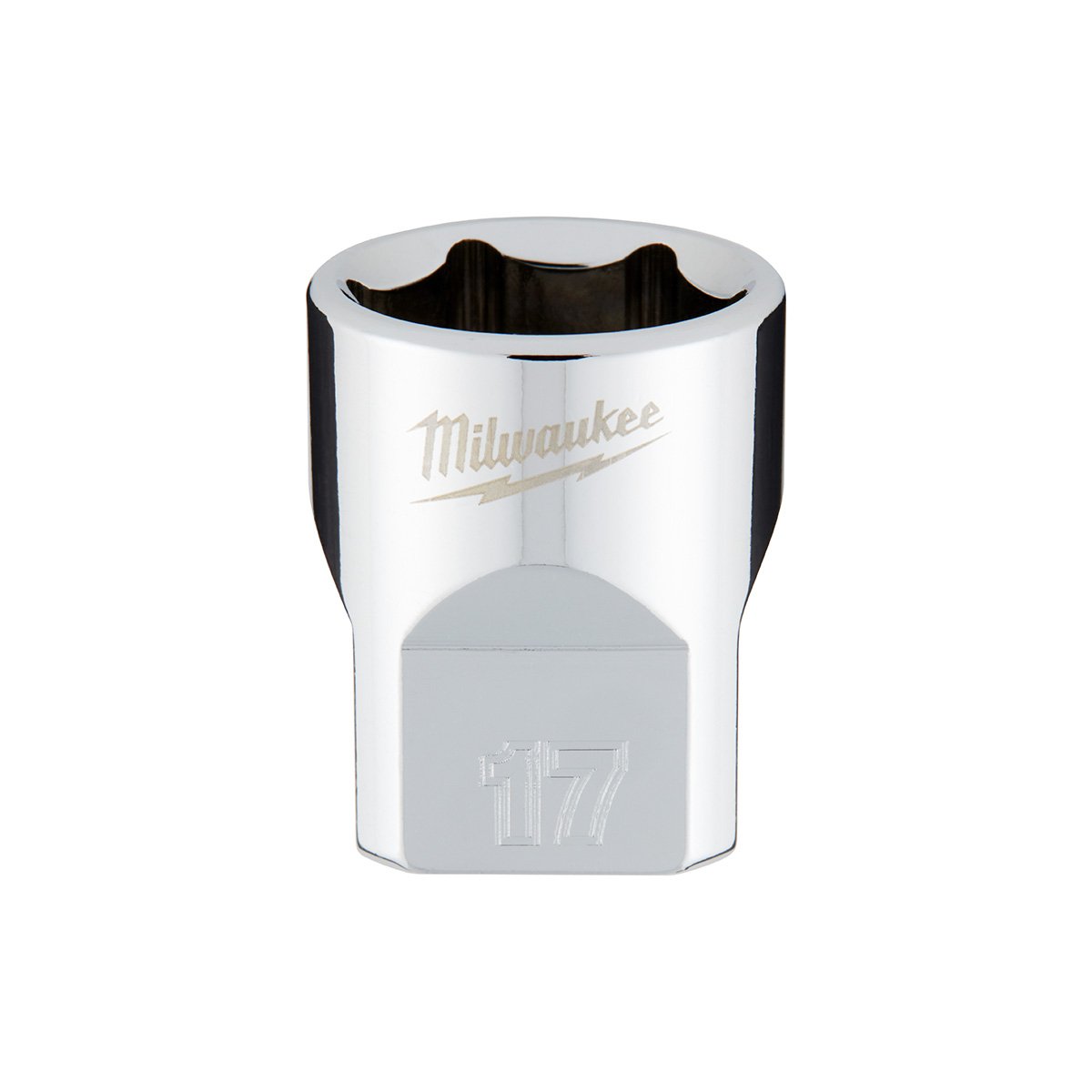 Milwaukee 45-34-9087 3/8 in. Drive 17mm Metric 6-Point Socket - product view