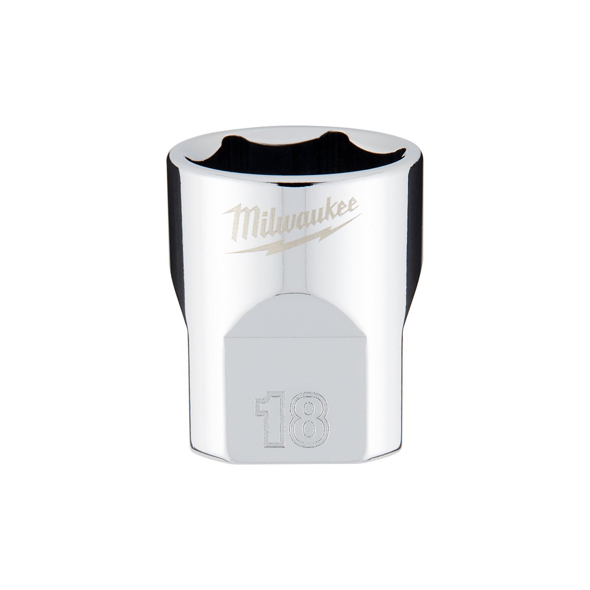 Milwaukee 45-34-9088 3/8 in. Drive 18mm Metric 6-Point Socket - product view