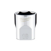 Milwaukee 45-34-9088 3/8 in. Drive 18mm Metric 6-Point Socket - product view