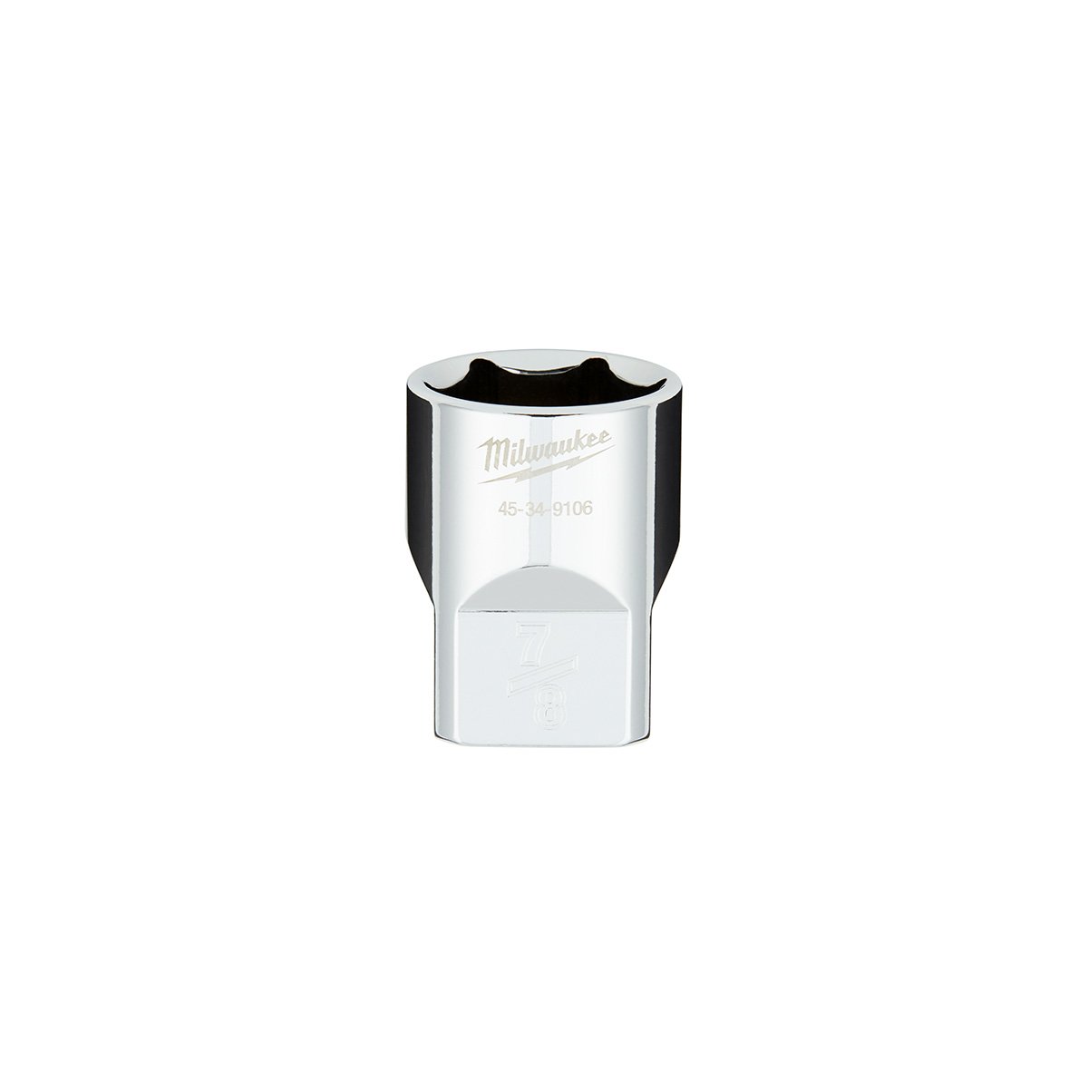 Milwaukee 45-34-9106 1/2 in. Drive 7/8 in. SAE 6-Point Socket with FOUR FLAT™ Sides - product view