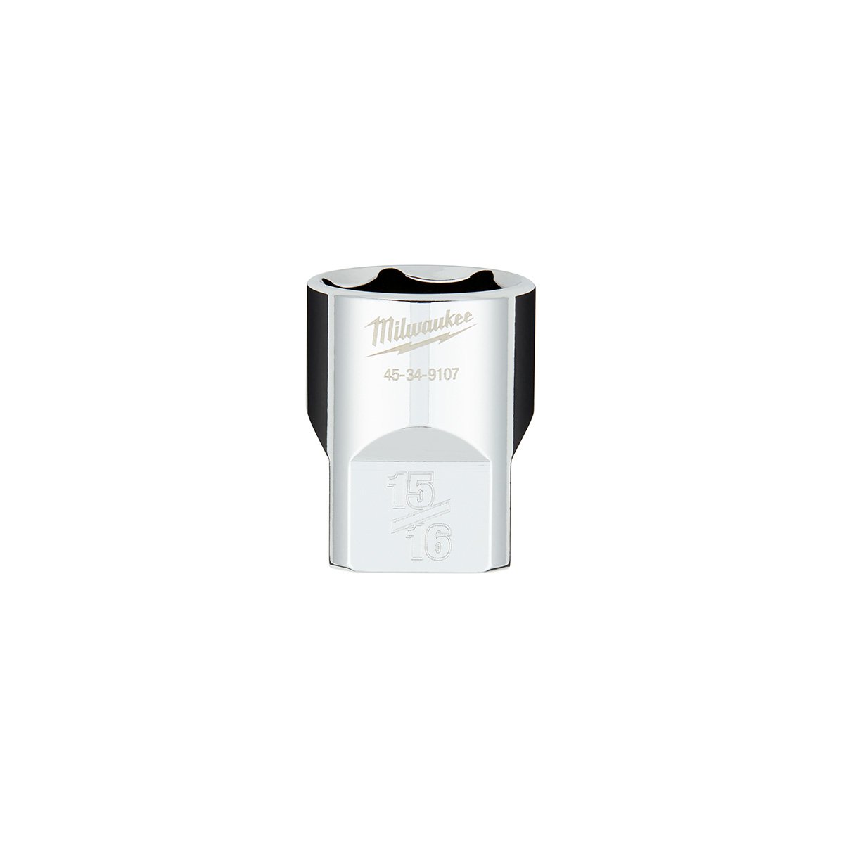 Milwaukee 45-34-9107 1/2 in. Drive 15/16 in. SAE 6-Point Socket with FOUR FLAT™ Sides - product view