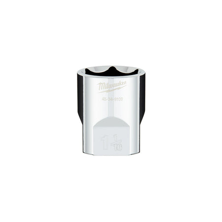 Milwaukee 45-34-9109 1/2 in. Drive 1-1/16 in. SAE 6-Point Socket with FOUR FLAT™ Sides - product view