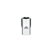 Milwaukee 45-34-9116 1/2 in. Drive 15MM Metric 6-Point Socket with FOUR FLAT™ Sides - product view