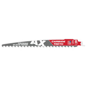 Milwaukee 48-00-5232 9" 3 TPI The AX™ with Carbide Teeth for Pruning & Clean Wood SAWZALL® Blade 1PK - product view