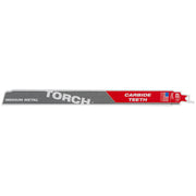 Milwaukee 48-00-5253 12" 10TPI The TORCH™ with Carbide Teeth for Medium Metal 1PK - product view