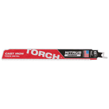 Milwaukee 48-00-5262 9" 7TPI The TORCH™ for CAST IRON with NITRUS CARBIDE™ 1PK - product view