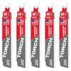 Milwaukee 48-00-5501 - Lames de coupe pour métaux SAWZALL® THE TORCH™ à dents en carbure de 6 po, 8 dents par pouce, paquet de 5