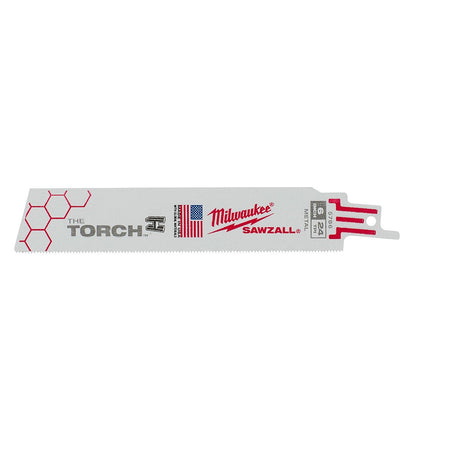 Milwaukee 48-00-5786 6" 24 TPI The Torch™ SAWZALL® Blades (5 Pk) - product view