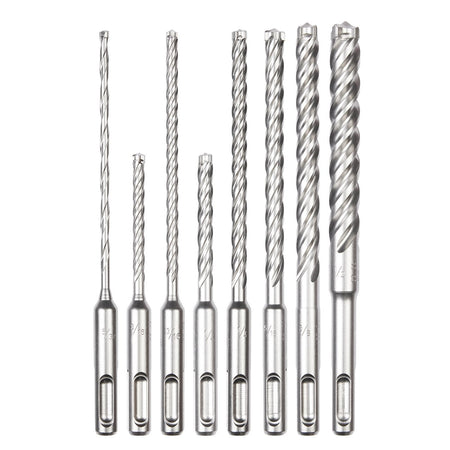 Milwaukee 48-20-7663 8pc. SDS Plus MX4™ 4-Cutter Drill Bit Kit - product view