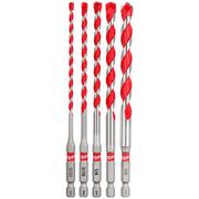 Milwaukee 48-20-9051 5PC. SHOCKWAVE Impact Duty™ Carbide Hammer Drill Bit Set - product view