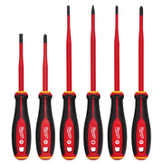 Milwaukee 48-22-2206 6pc 1000V Insulated Slim Tip Screwdriver Set - product view