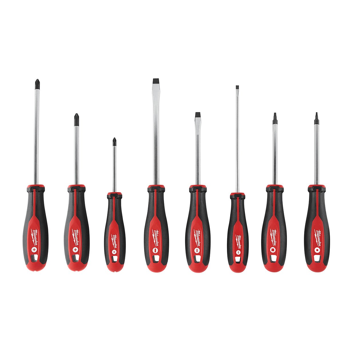 Milwaukee 48-22-2718 8pc Screwdriver Kit w/ Square - product view
