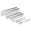 Milwaukee 48-22-9004 1/4 in. Drive 50 pc. Ratchet & Socket Set - SAE & Metric - product view